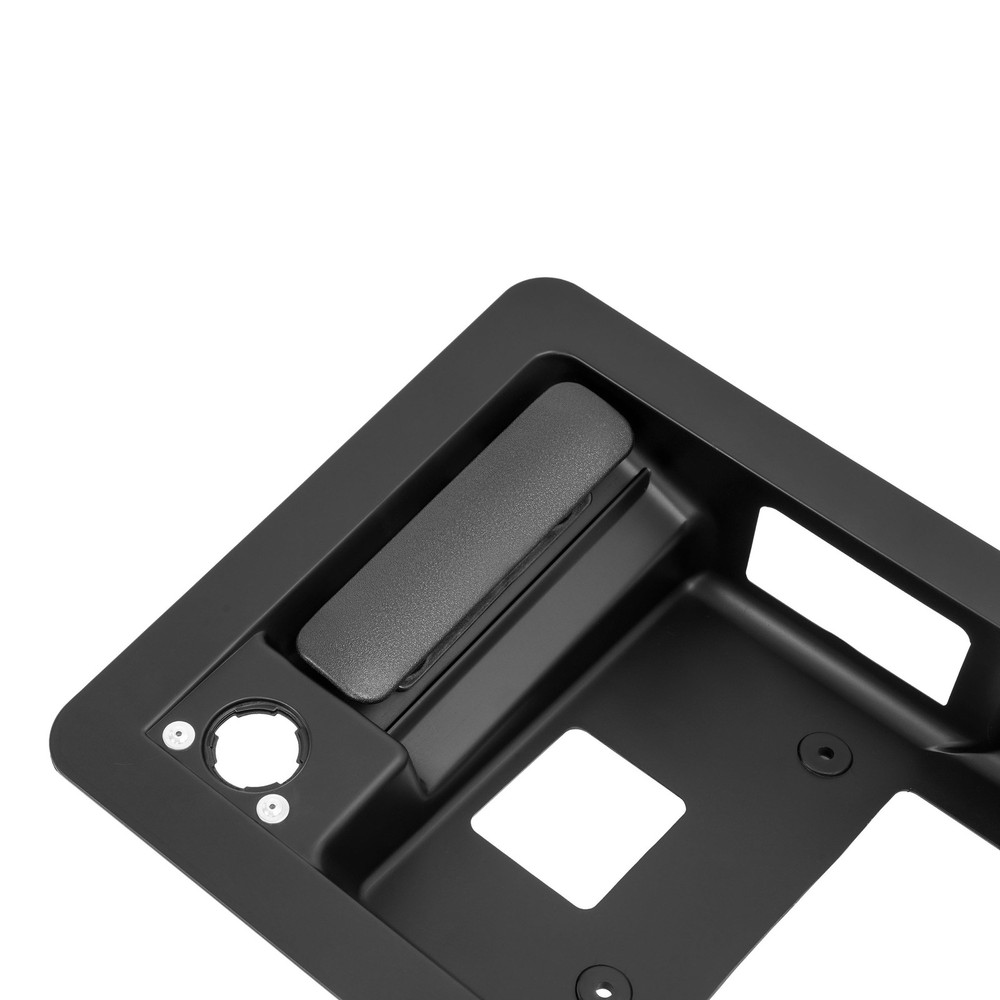 Rear Right Cargo Door Handle & License Plate Bracket Holder For Ford E150 - E350