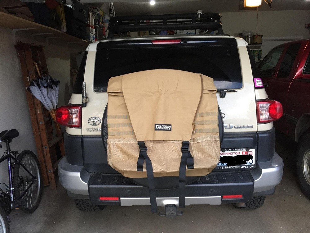 Trasharoo Spare Tire Trash Bag TAN