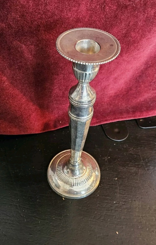 Candlesticks Paradigm Silverplate Neoclassical 10 " India