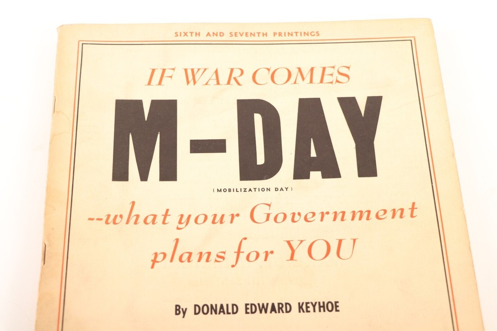 Vintage Pre WWII Mobilization Guide War Propaganda