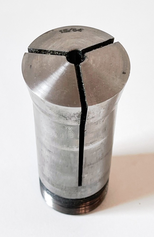 15/64" 5C Round Collet External & Internal Threads .234375"