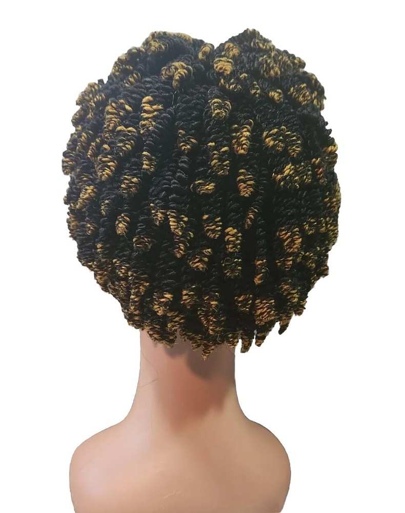 Braided Wig Handmade Micro Braids, Short Braid