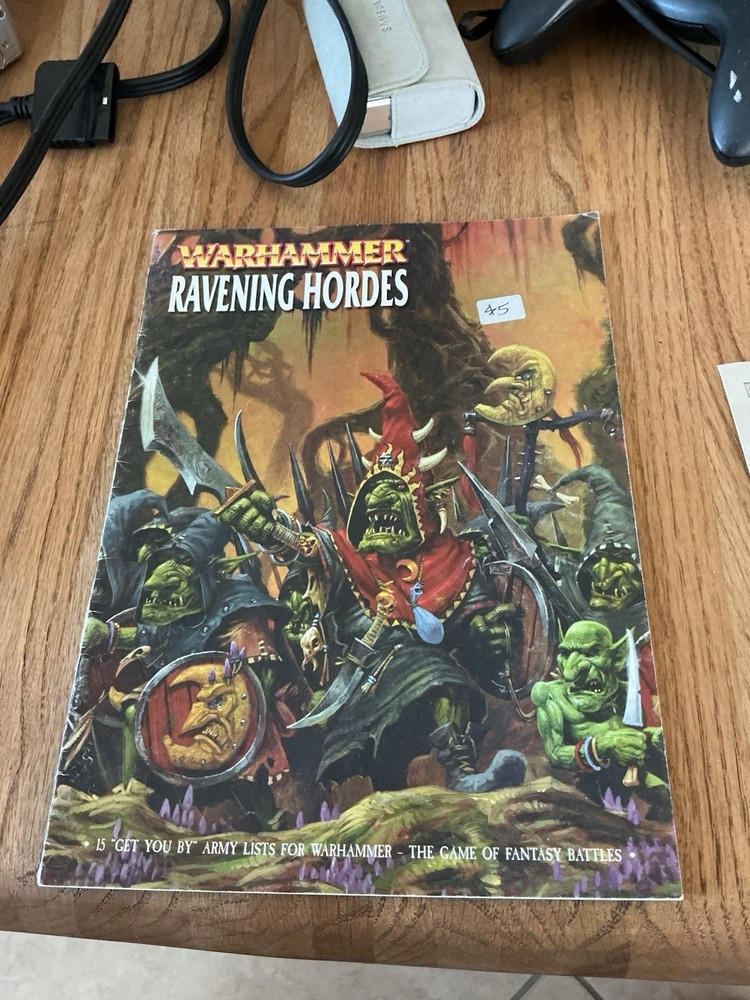 Warhammer Ravening Hordes Supplement OOP Orcs Goblins WFB