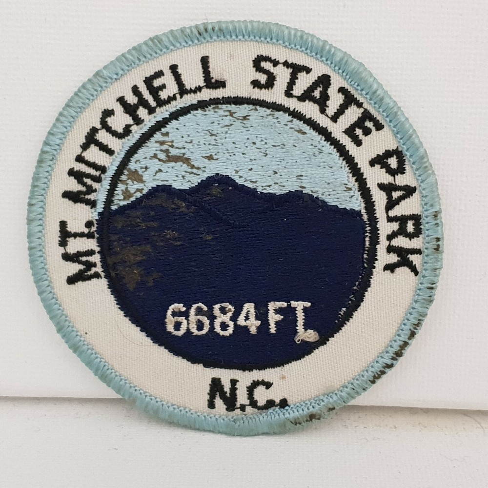 St Mitchell State park patch North Carolina patch