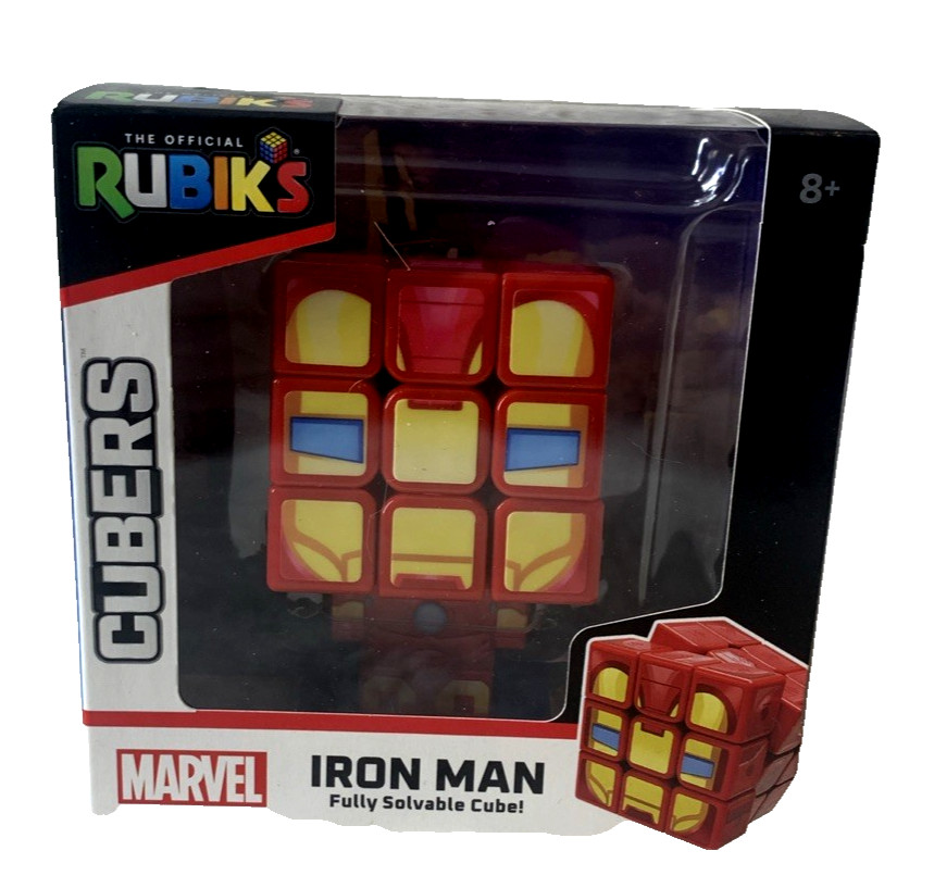 Cubres Rubiks Iron Man Marvel New In Pkg
