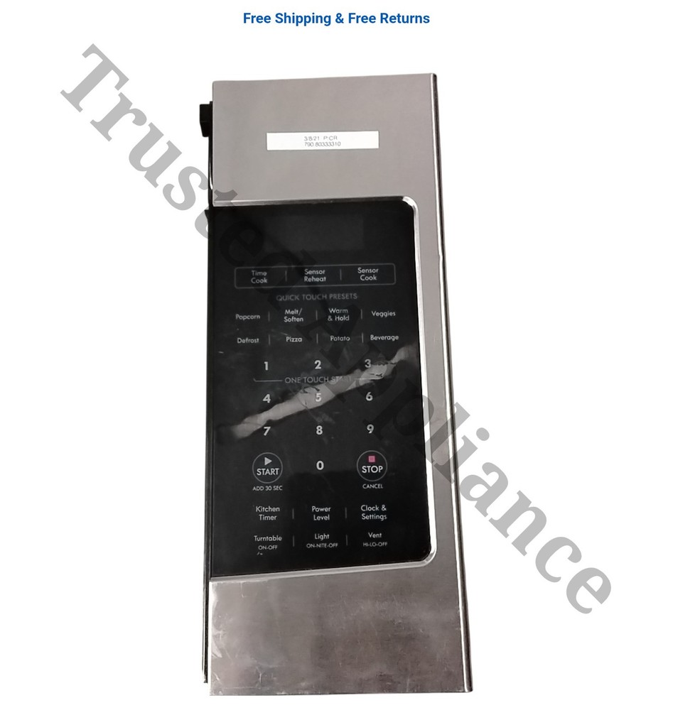 Microwave Control Panel Console EM048K9L-POHA Stainless