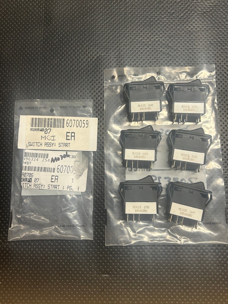 1pc Eaton 8951K1851 Electrical Engine Start Switch MCI/ASM