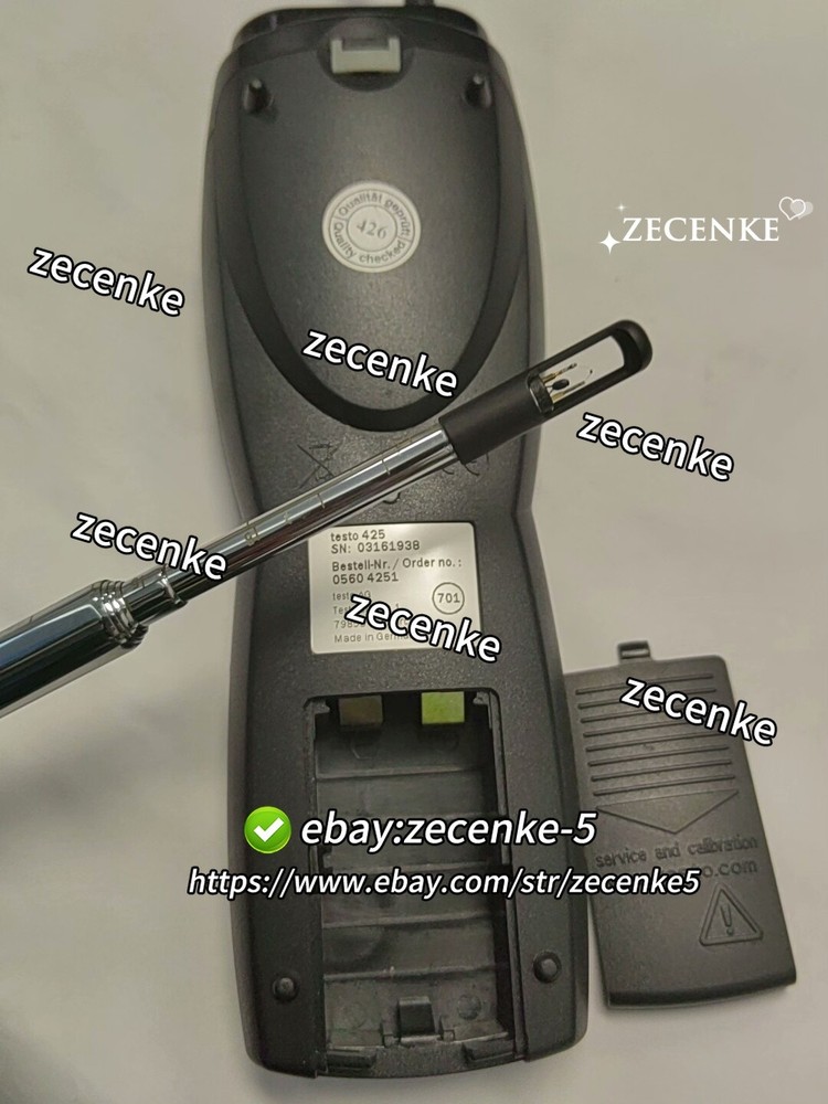 Testo 425 anemometer