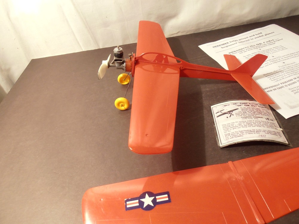OK Cadet Trainer with a OK .024 Engine