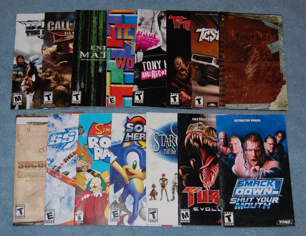 Trigger Man Sony Playstation 2 Manual (Manual Only)