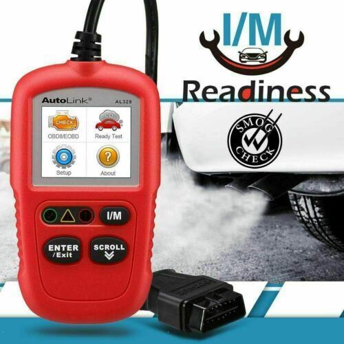 New Autel Autolink AL329 OBD II Code Reader Scanner Diagnostic Tool OBD2 Scanner