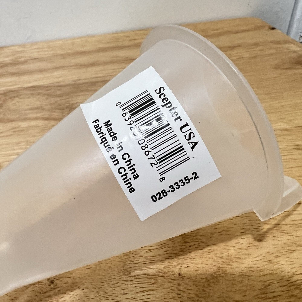 Scepter Multi-Purpose Funnel Universal Funnel Clear 08672