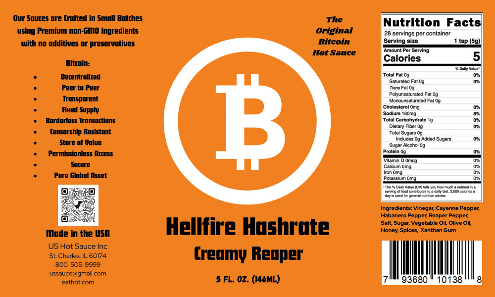 Original Bitcoin Hot Sauces - 3 Pack