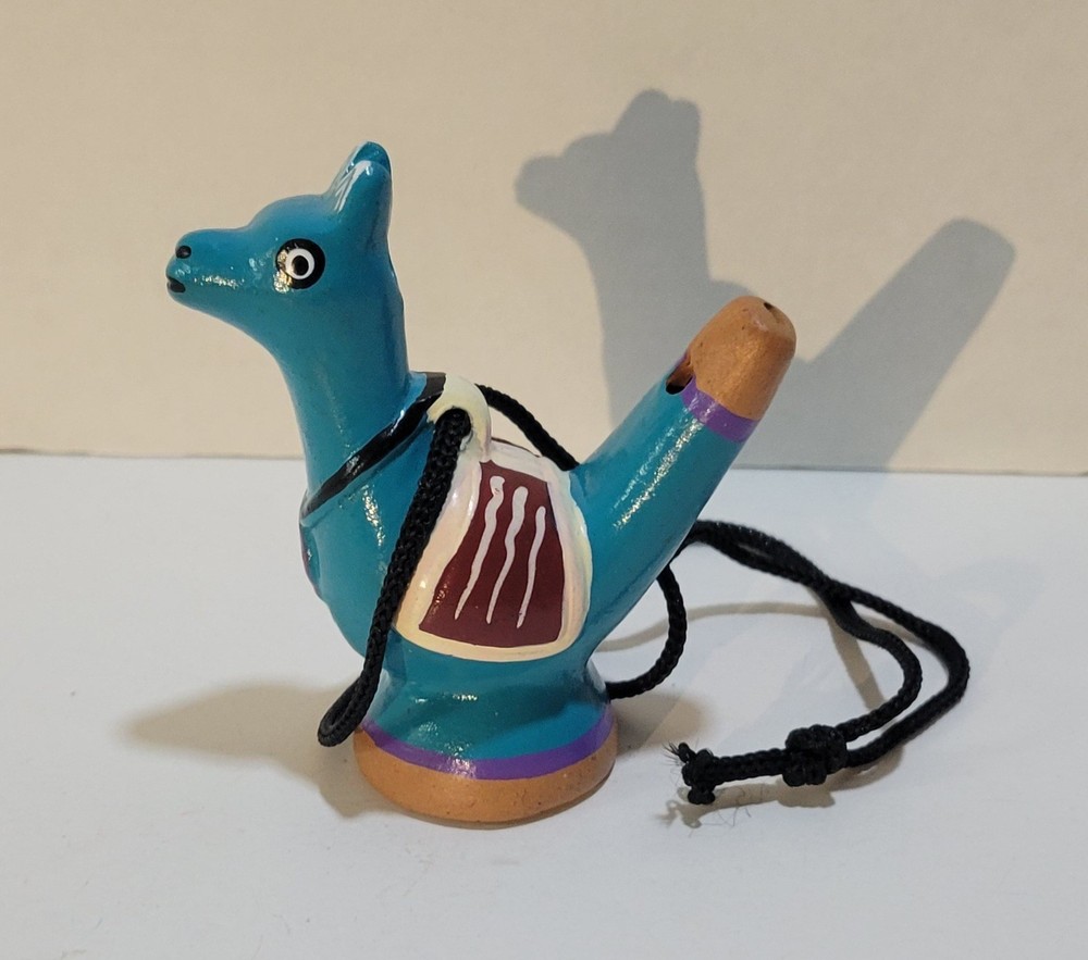 Andean Llama Ceramic Water Whistle Warbler