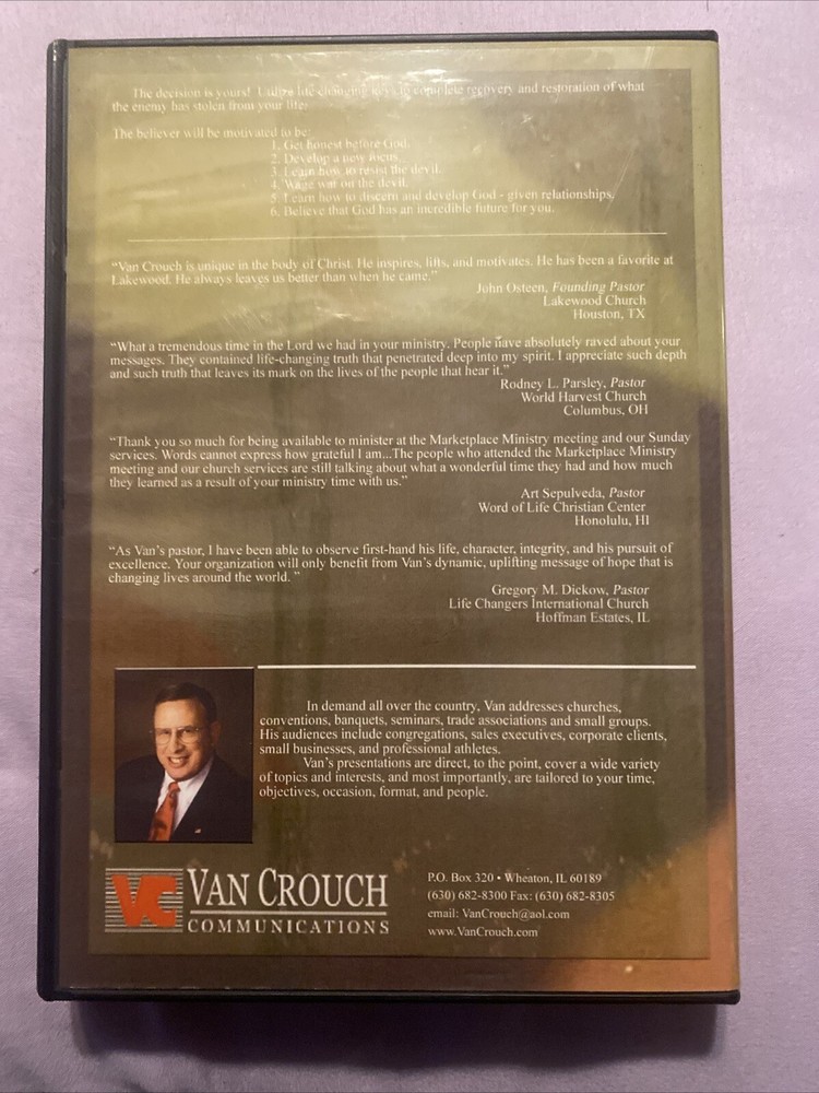 Take It Back - Van Crouch - CD