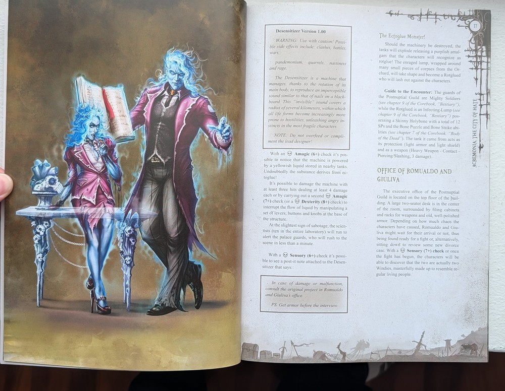 Unglorious RPG Core + Expansions Bundle Necronomicon GM Screen Dice