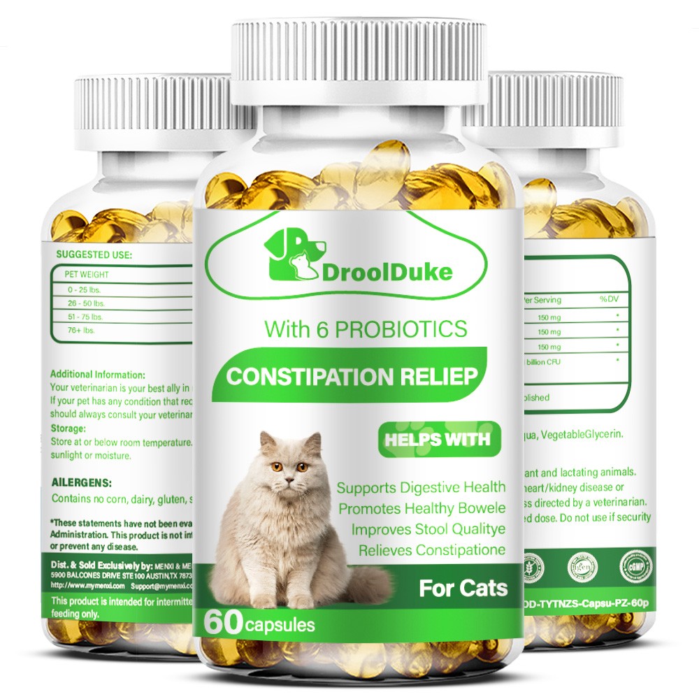 Constipation Relief For Cat with 6 Probiotics | Cat Laxative Constipation Relief