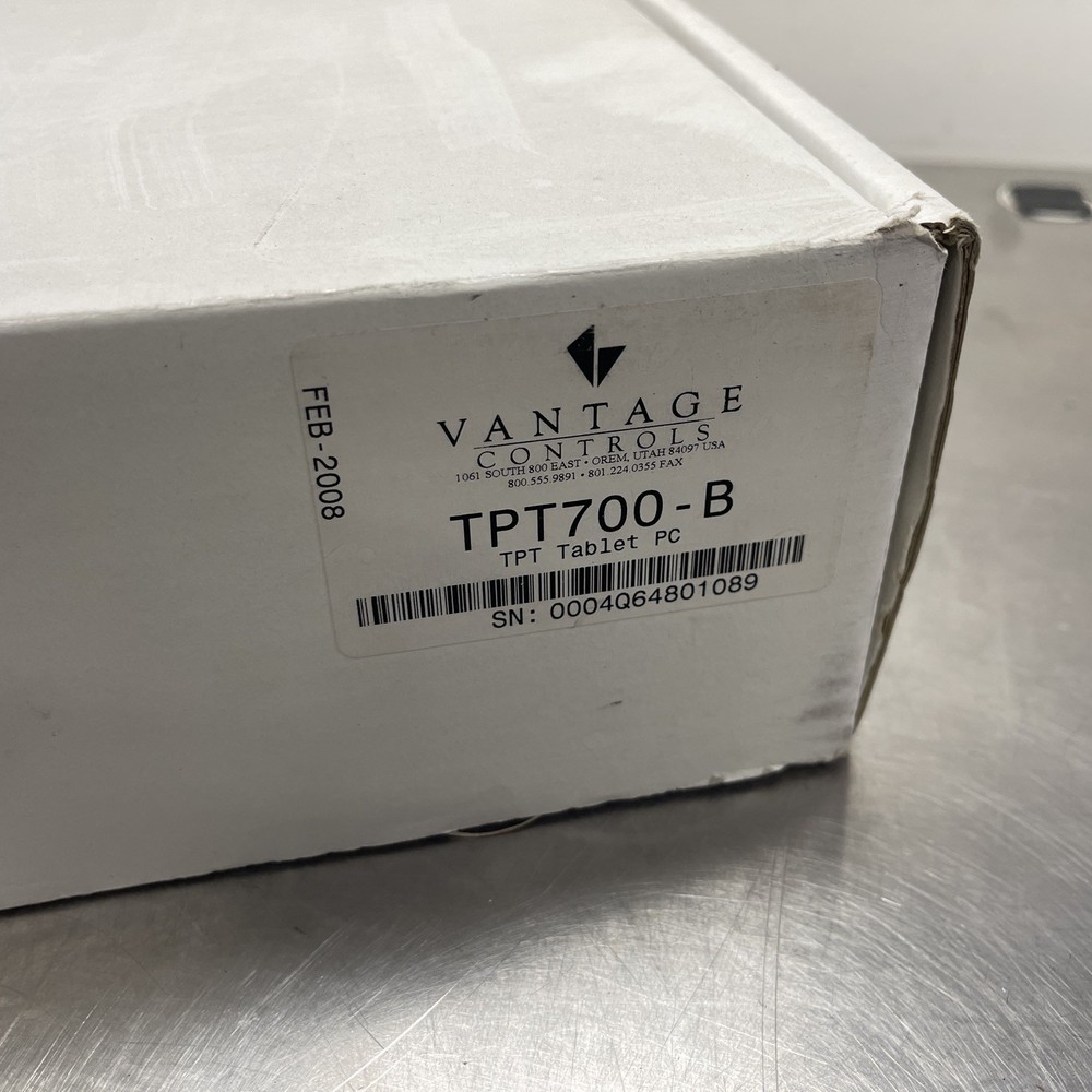 Vantage TPT700 with Dock, No Power Supply