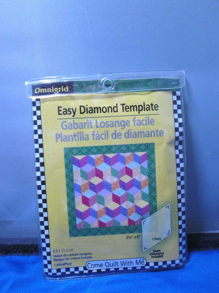 Omnigrid Quilting Templates - Easy Diamond