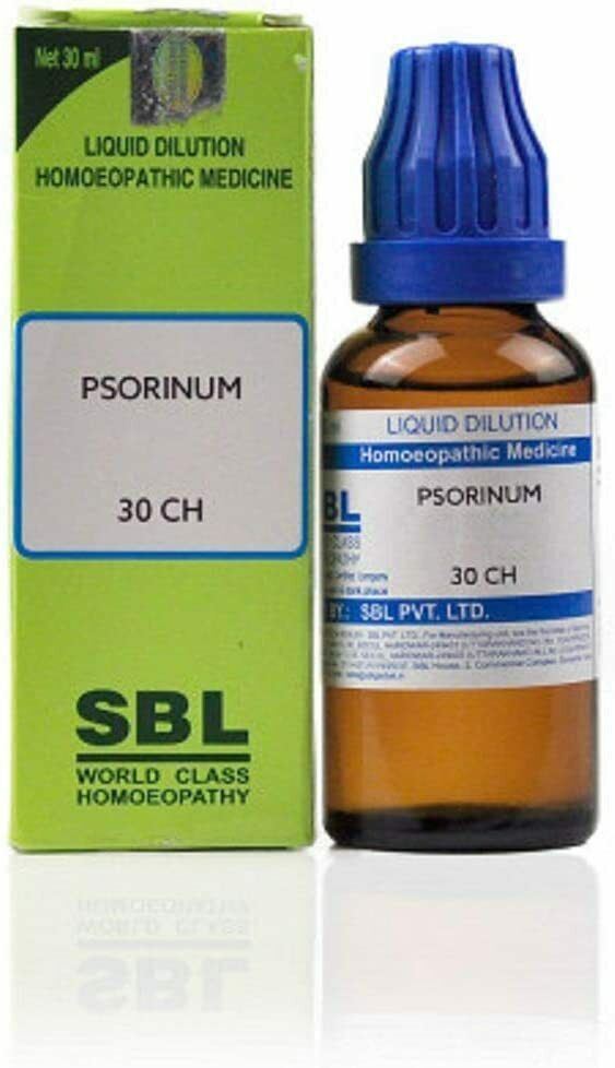 SBL Homeopathy Psorinum (30 ML) (Select Potency)