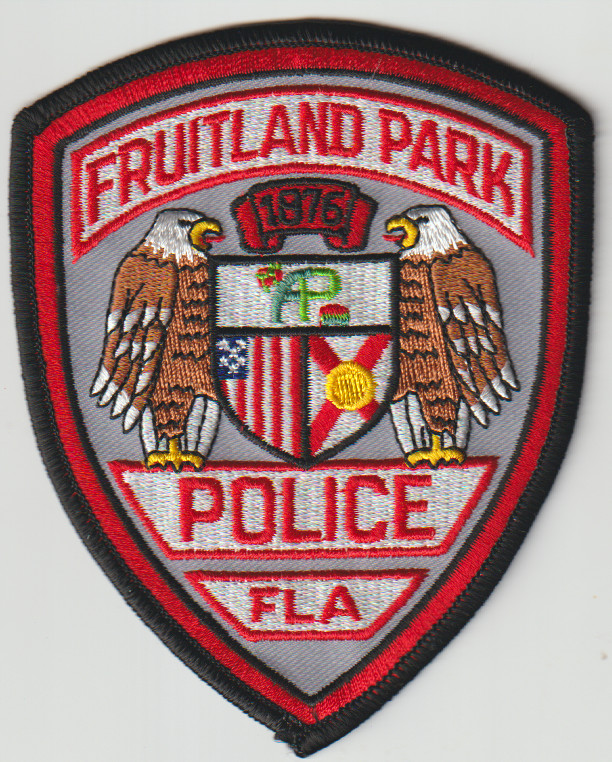 Fruitland Park FL non shield shape patch shipped from Aust