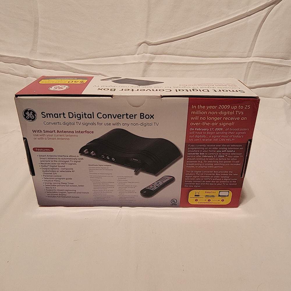 GE Smart Digital Converter Box • Model 22729