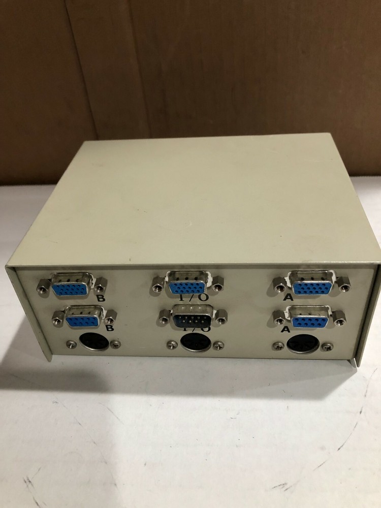 DATA TRANSFER A,B MANUAL SWITCH 6 PARALLEL PORTS FREE SHIPPING