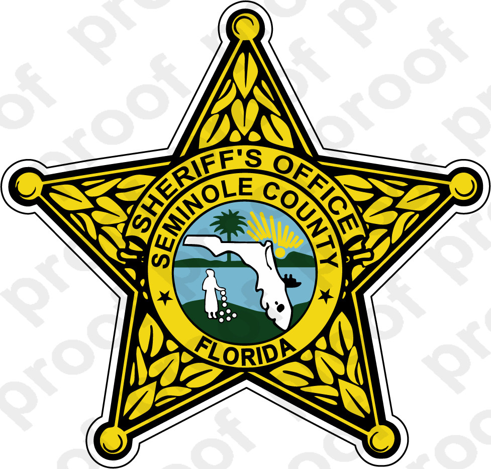 STICKER SHERIFF SEMINOLE COUNTY