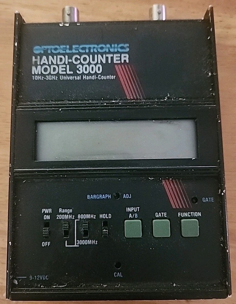 Optoelectronics LCD Handi Counter Model 3000