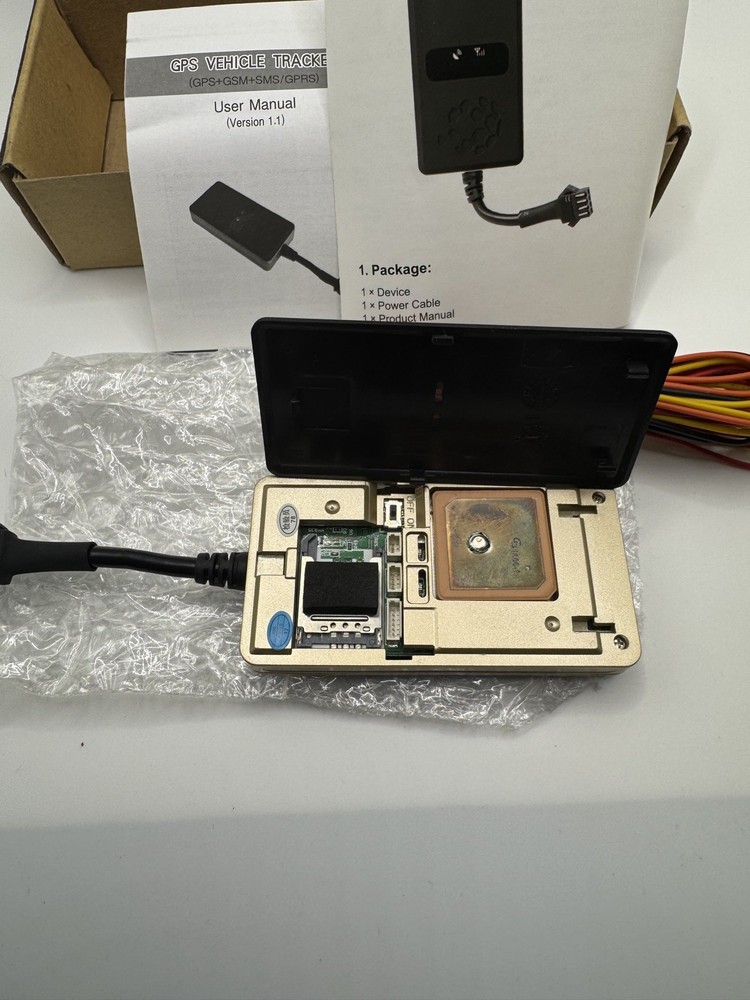 Real Time GPS Tracker - open box - no SIM (2G) - VIFLYKOO