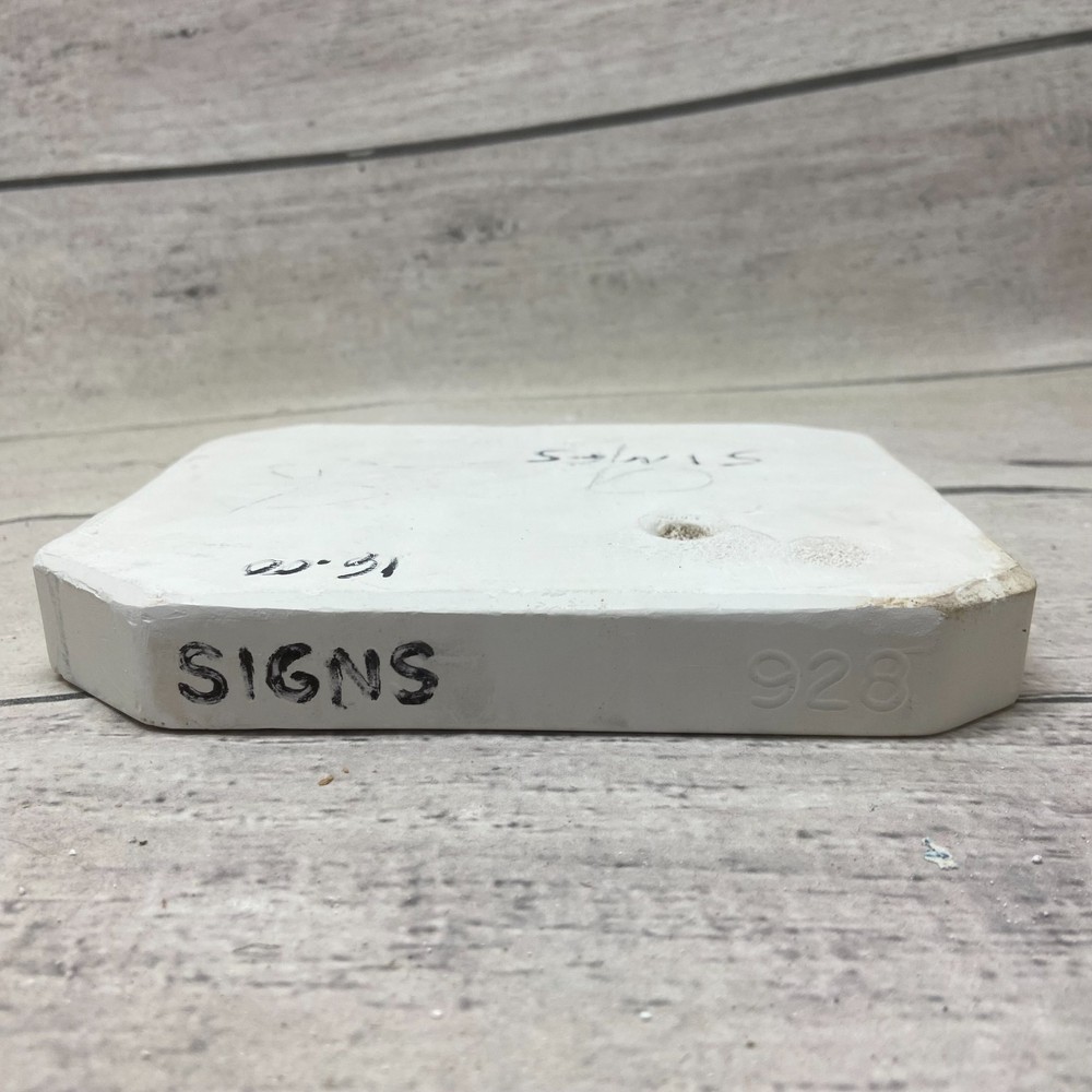 2000 Riverview Molds Ceramic Casting Mold Signs #928
