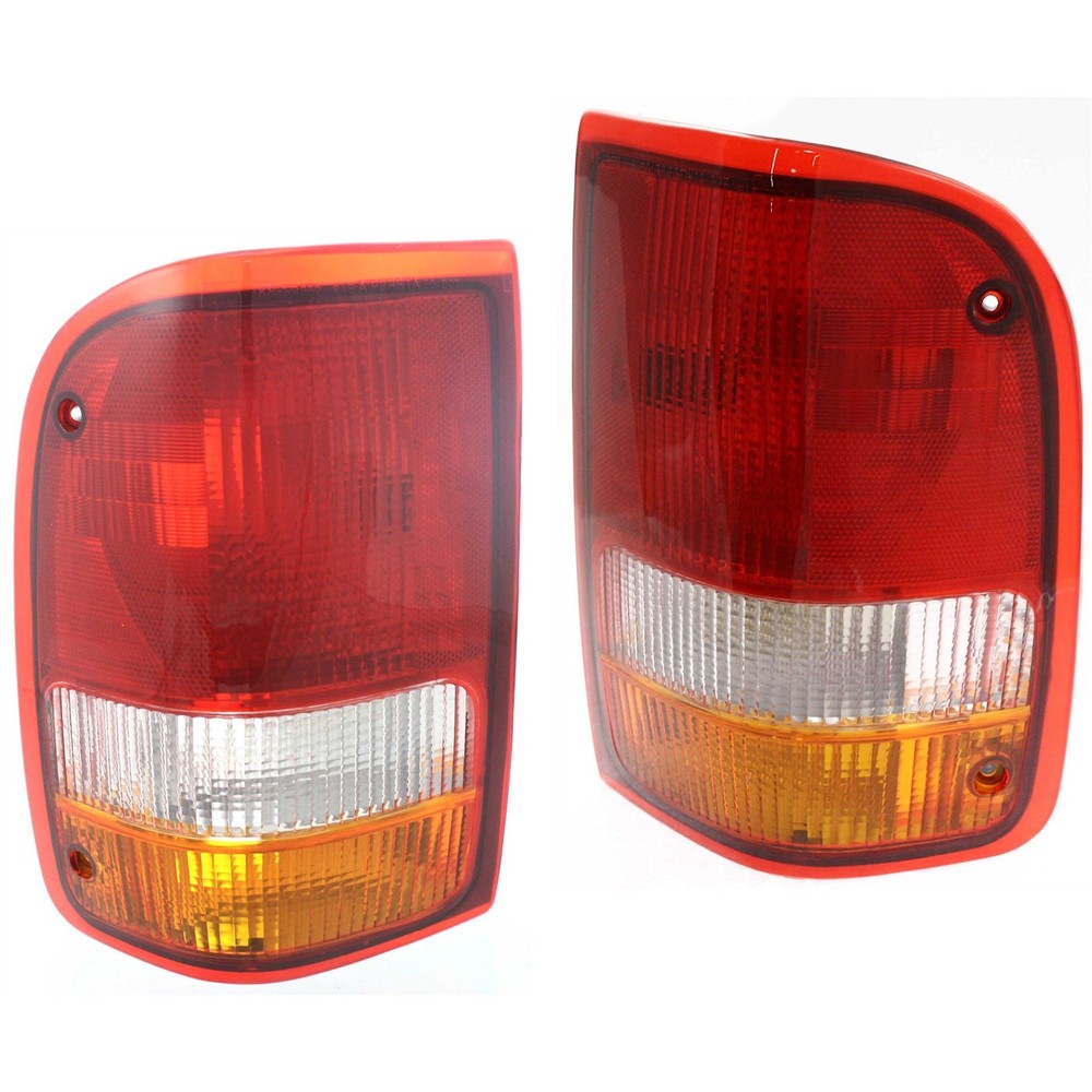 Tail Light Set For 1993-1997 Ford Ranger Driver and Passenger Side