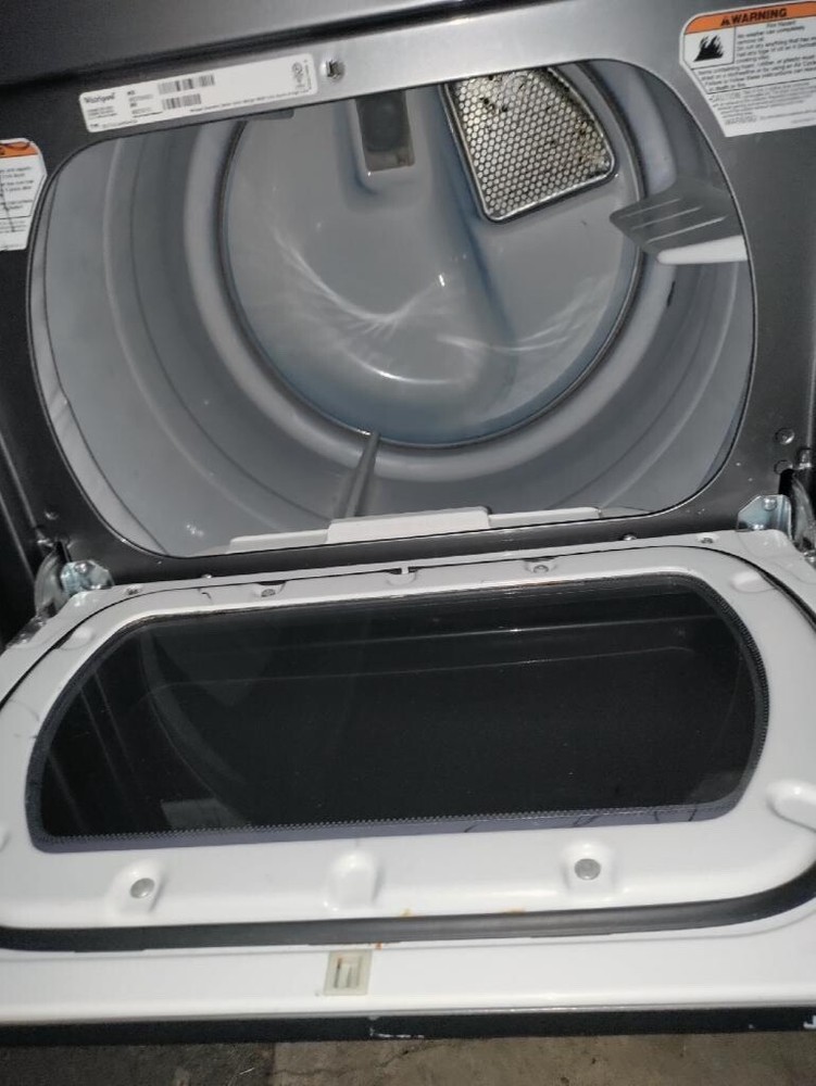 whirlpool smart touchscreen washer dryer set shadow grey