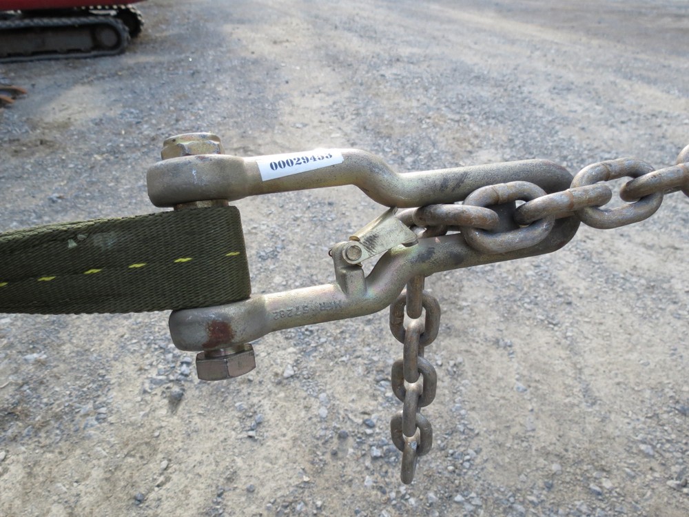 TWO Heavy Duty Tie Down Strap and Chain Connectors