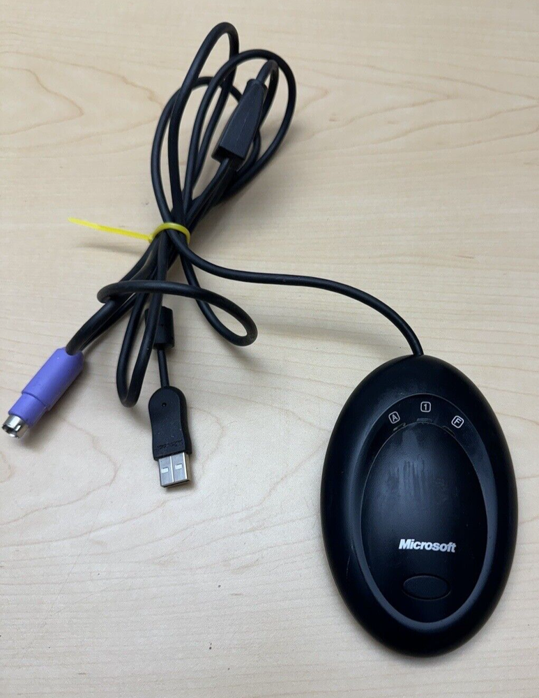 MICROSOFT X09-51906 Wireless Optical Desktop RECEIVER 2.0A Model 1012 Working!