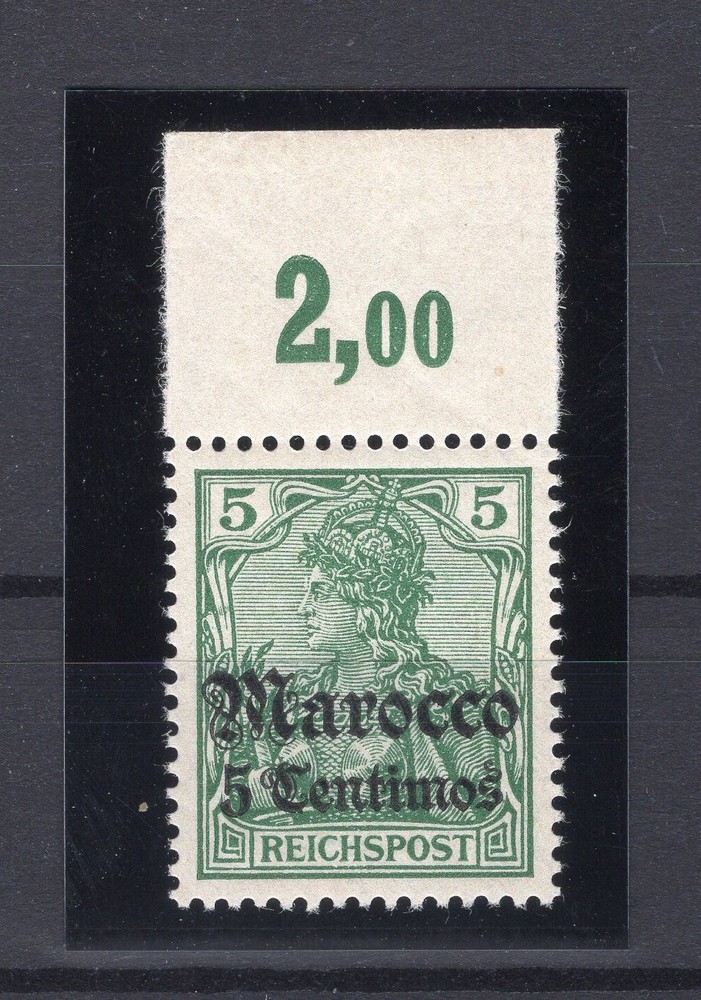 Morocco 20Or Oberrand ** Mnh Postfrisch (Da3897