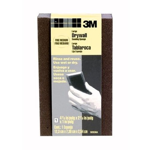3M Large Area Drywall Sanding Sponge, Fine/Medium, 4-PACK