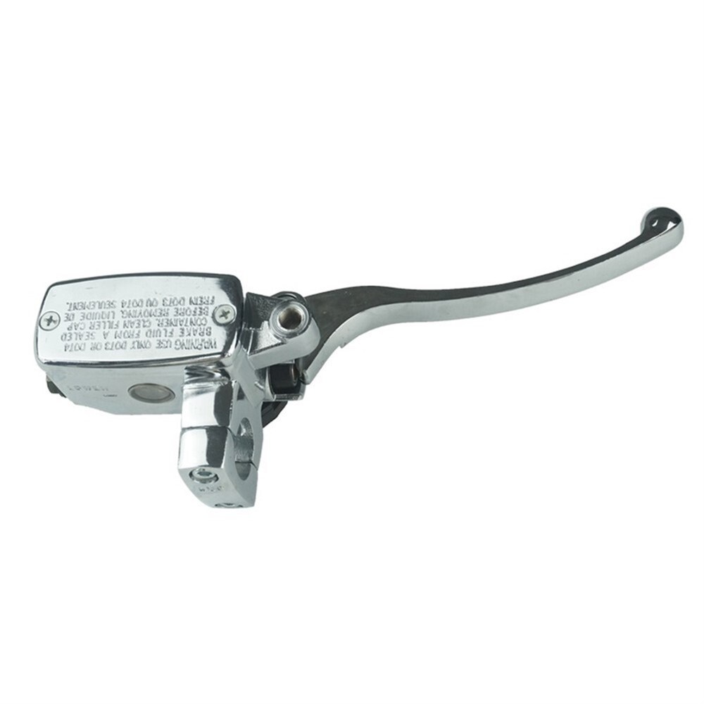 1"25mm Right Motorcycle Handlebar Front Brake Master Cylinder lever Chrome