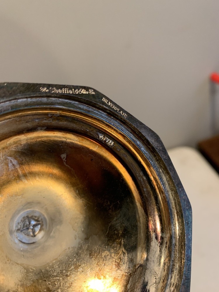Sheffield Silverplate Candle Holders W/ Snuffer
