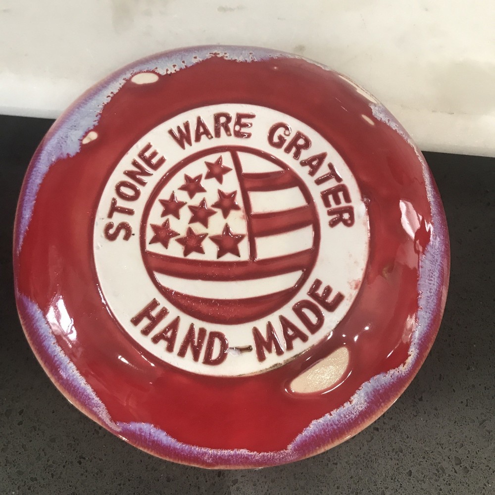 Stoneware Grater Handmade