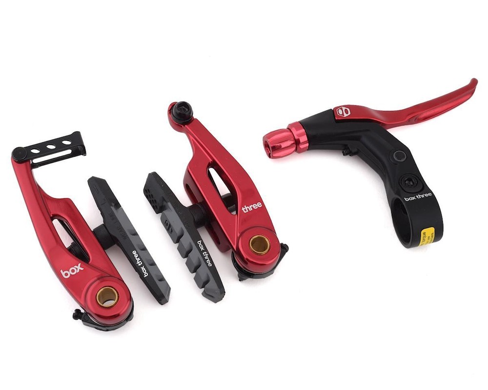 Box Three V-Brake Kit (Red)