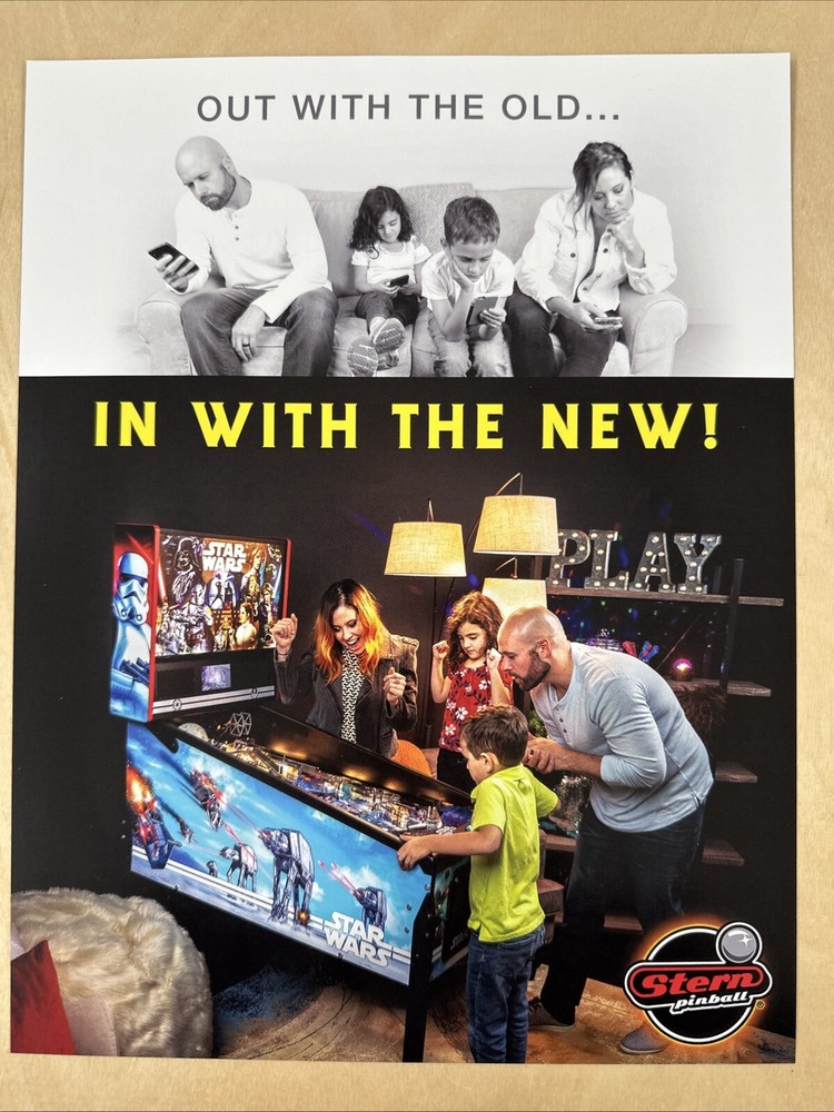 Stern Star Wars Home Edition Pinball Flyer