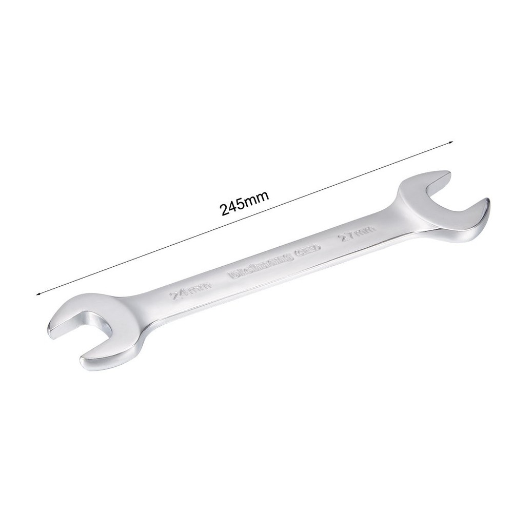 uxcell Metric Double Open End Wrench 24mm x 27mm