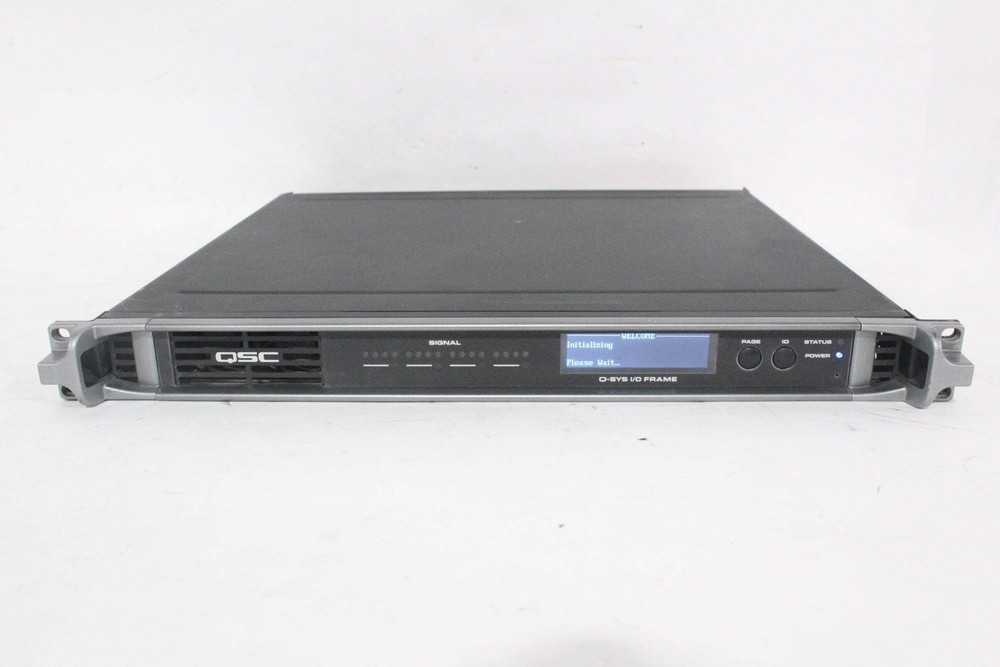 QSC Versatile Q-SYS I/O Frame Network Interface