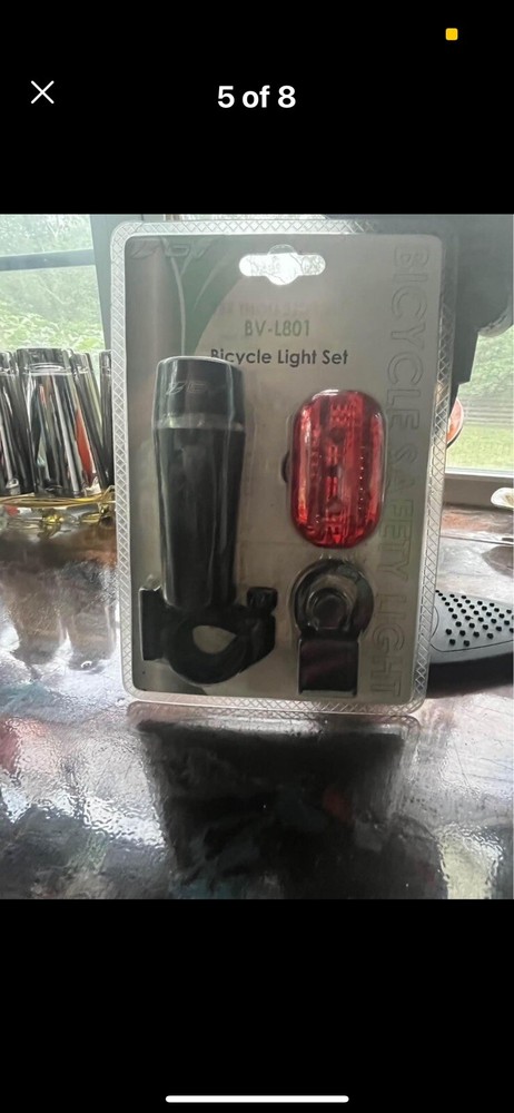 Biking Combo! Bicycle Light & Hand Pump . THINK SPRING!!