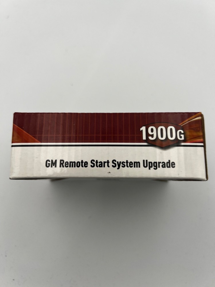 DEI GM Remote start system upgrade 1900G