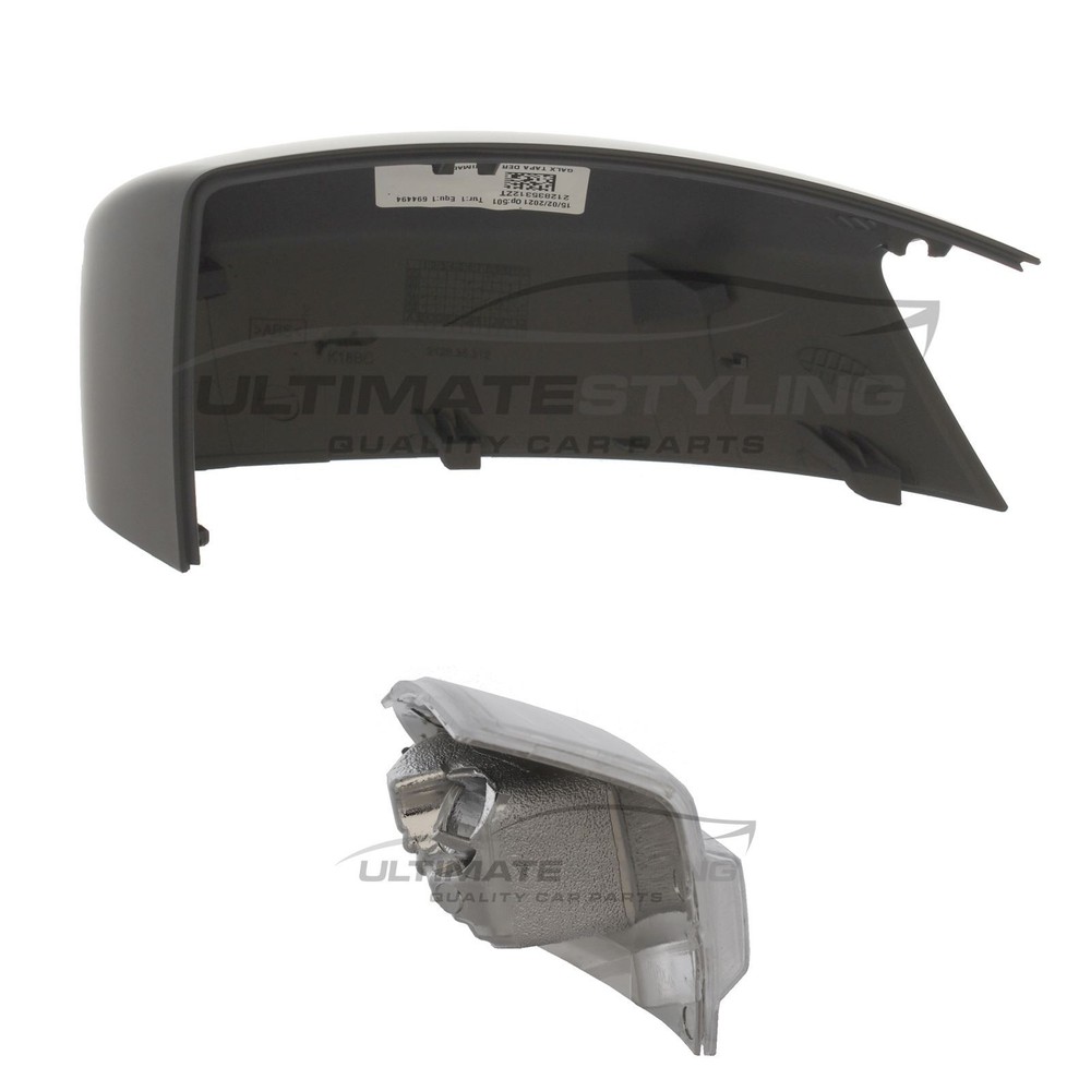 Wing Mirror Cover & Clear Indicator Ford S-Max 2006-2016 Primed Drivers Side