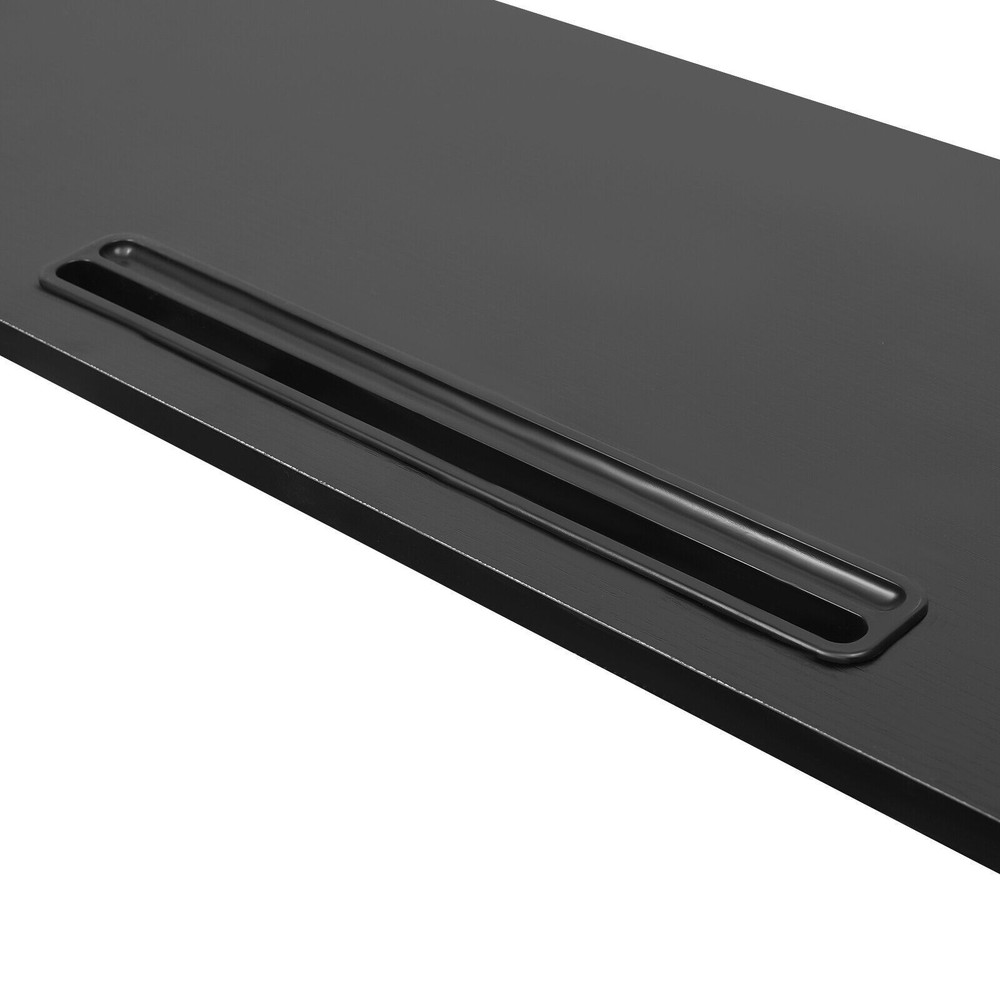 Mobile Rolling Computer Desk Laptop Table Stand w/ Wheel Home Office Workstation