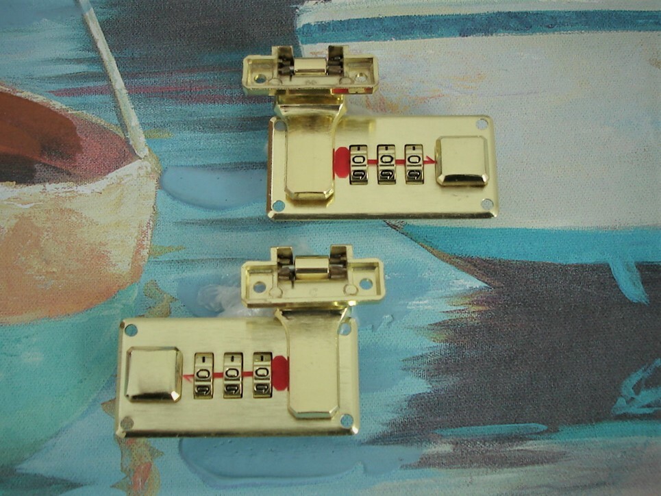 Combination Locks 1 Pair Replacement for Briefcase Attache Case Laptop Bag