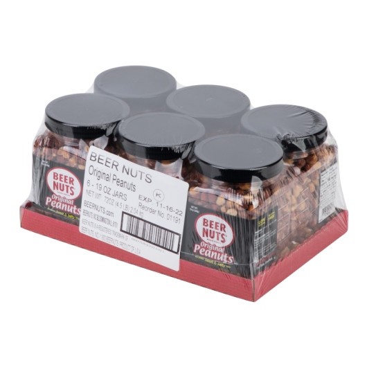 Beer Nuts Peanut, 19 Ounces, 6 Per Case